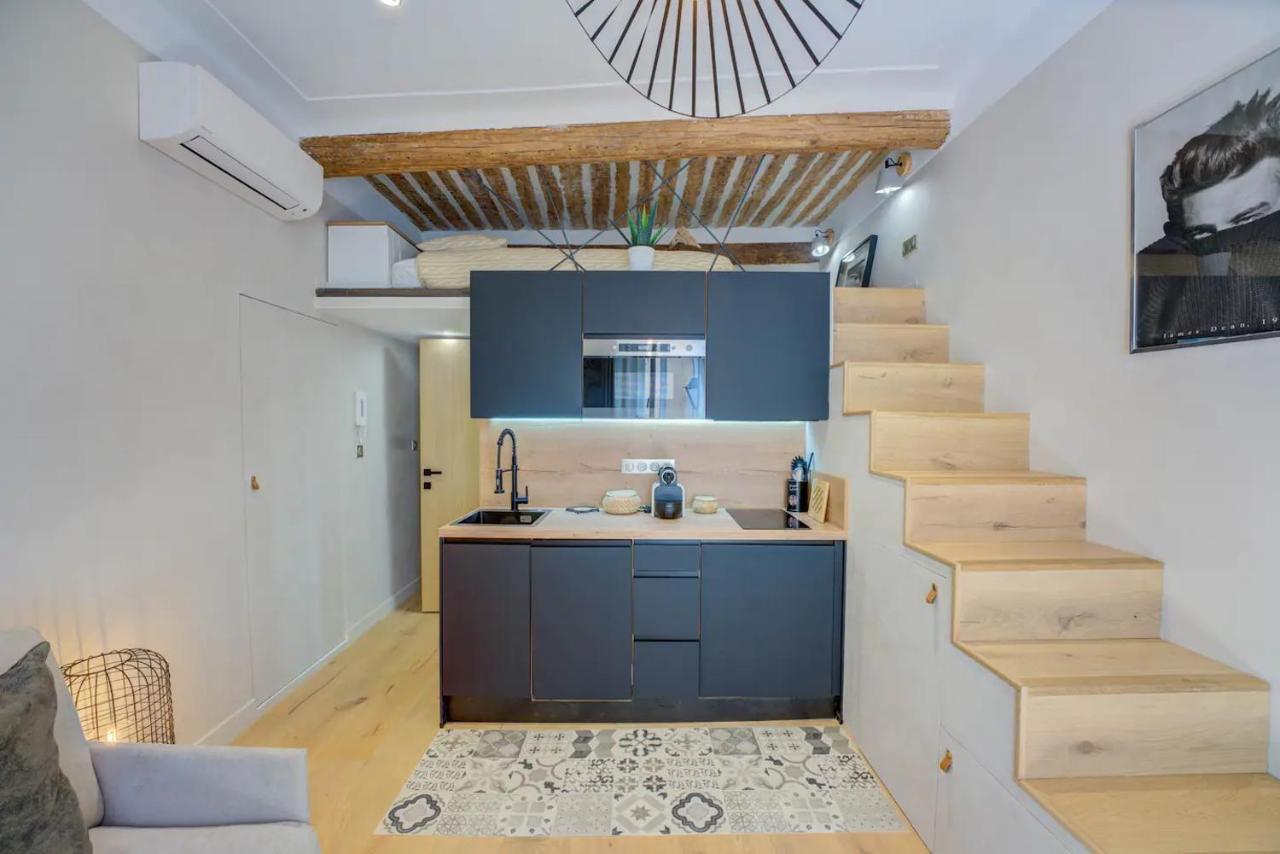 Duplex Studio Apt Mezzanine Near Shops & Cafes Apartamento Antibes Exterior foto