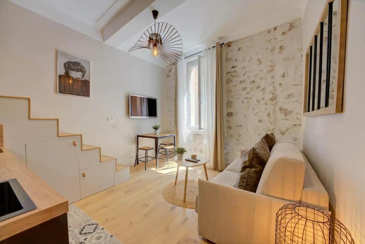 Duplex Studio Apt Mezzanine Near Shops & Cafes Apartamento Antibes Exterior foto