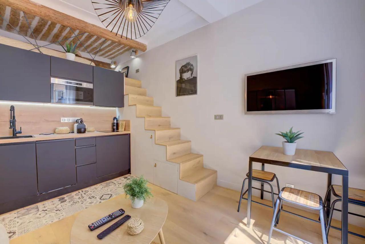 Duplex Studio Apt Mezzanine Near Shops & Cafes Apartamento Antibes Exterior foto